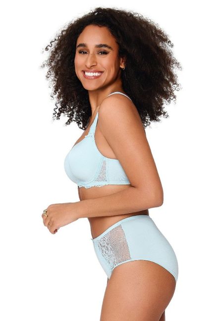 Daily High Waist Brief 358-pastel blue