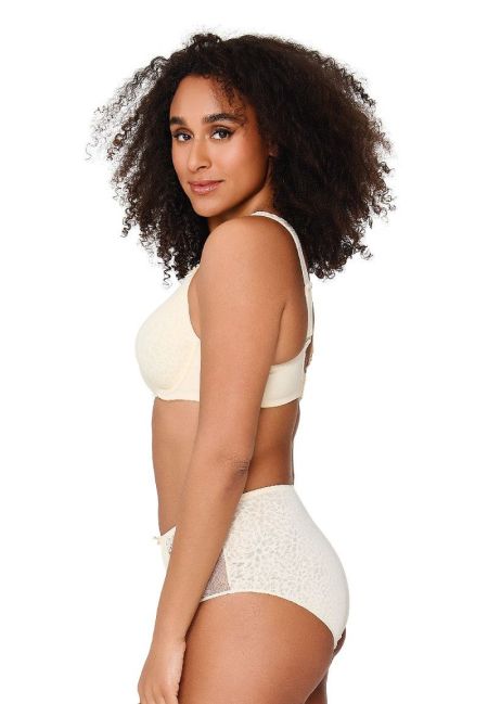 Daily High Waist Brief 362-pearled ivo
