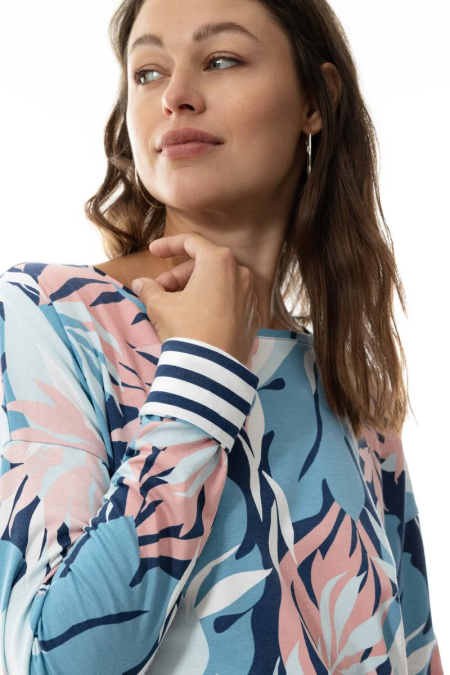 Sleepshirt long sleeve 899 - frost blu