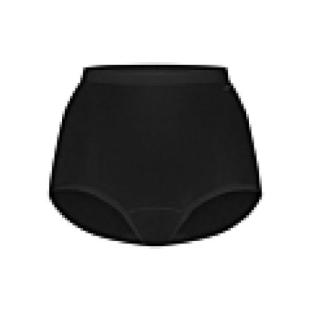 High waist slip 090-zwart