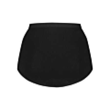 High waist slip 090-zwart