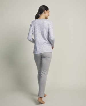 Pyjama 012-light grey