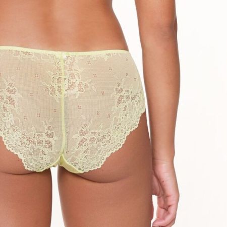 daily lace slip sunny lime