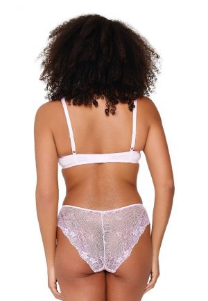 daily lace slip 361-Barely pink