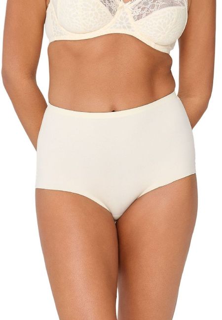 HIGH WAIST BRIEF 362-pearled ivo