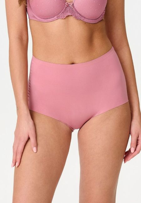 PACK HIGH WAIST BRIEF 12 dusty rose