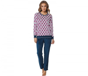 Pyjama set 283-dark red