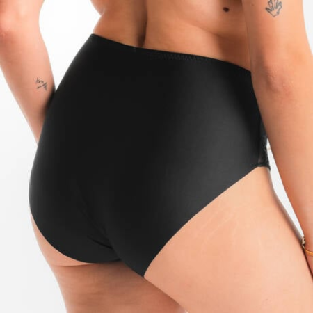 culotte-hoge slip noir