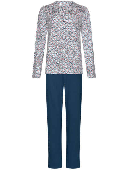 Pyjama met knopen 520-dark blue