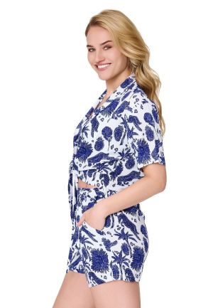 beach set 345-blue white