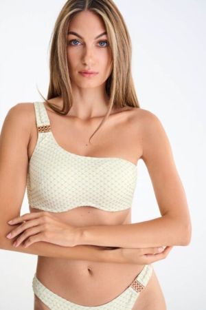 A-symetrische bikinitop voorge CREAM