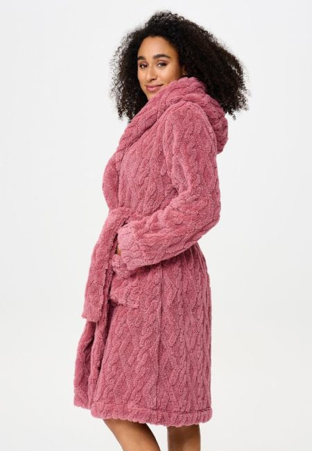 fleece kamerjas 95 dusty rose